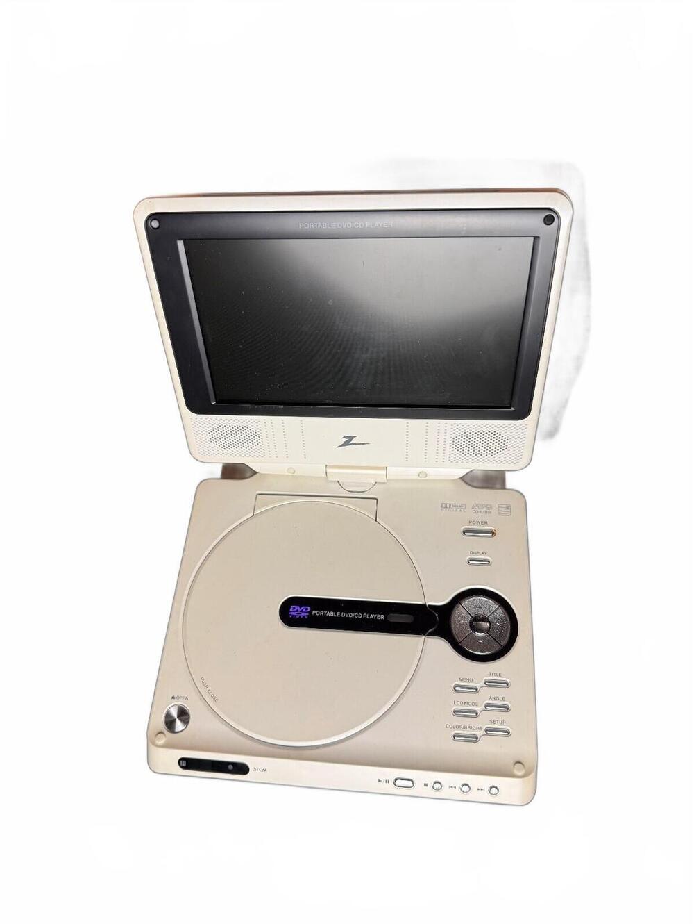 Zenith Portable DVD Player with 7-Inch Swivel Screen and Carrying Case